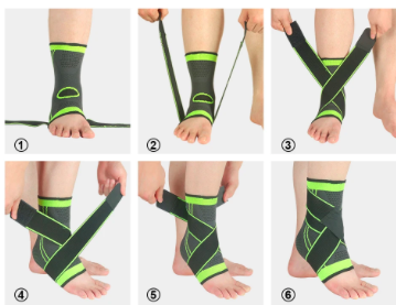 Miniatura 4 de Tobillera ortopédica elástica pd-04